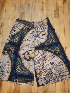 Anthropologie Map Culotte Pants